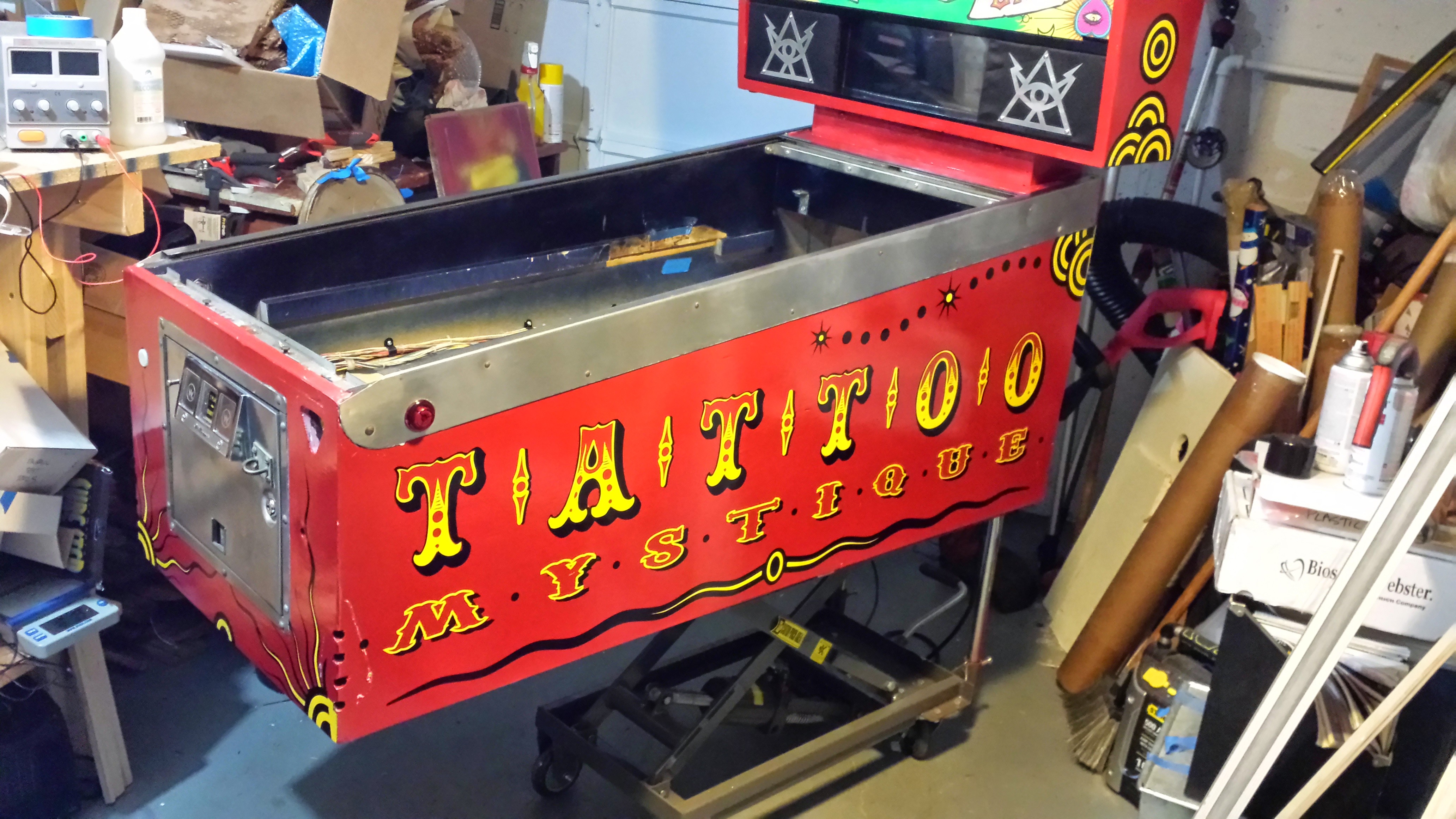 Pinball with Backglass