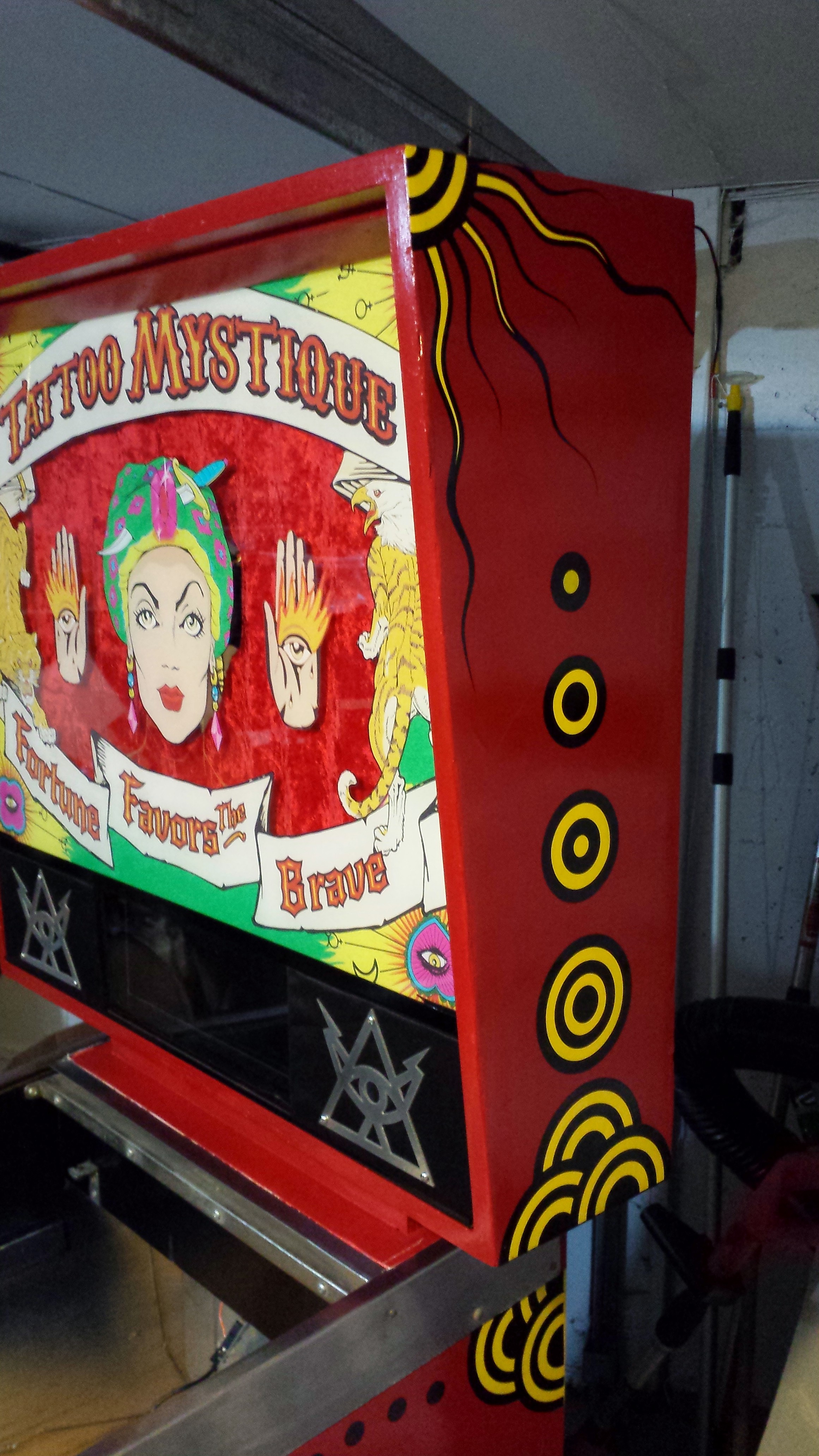Pinball with Backglass