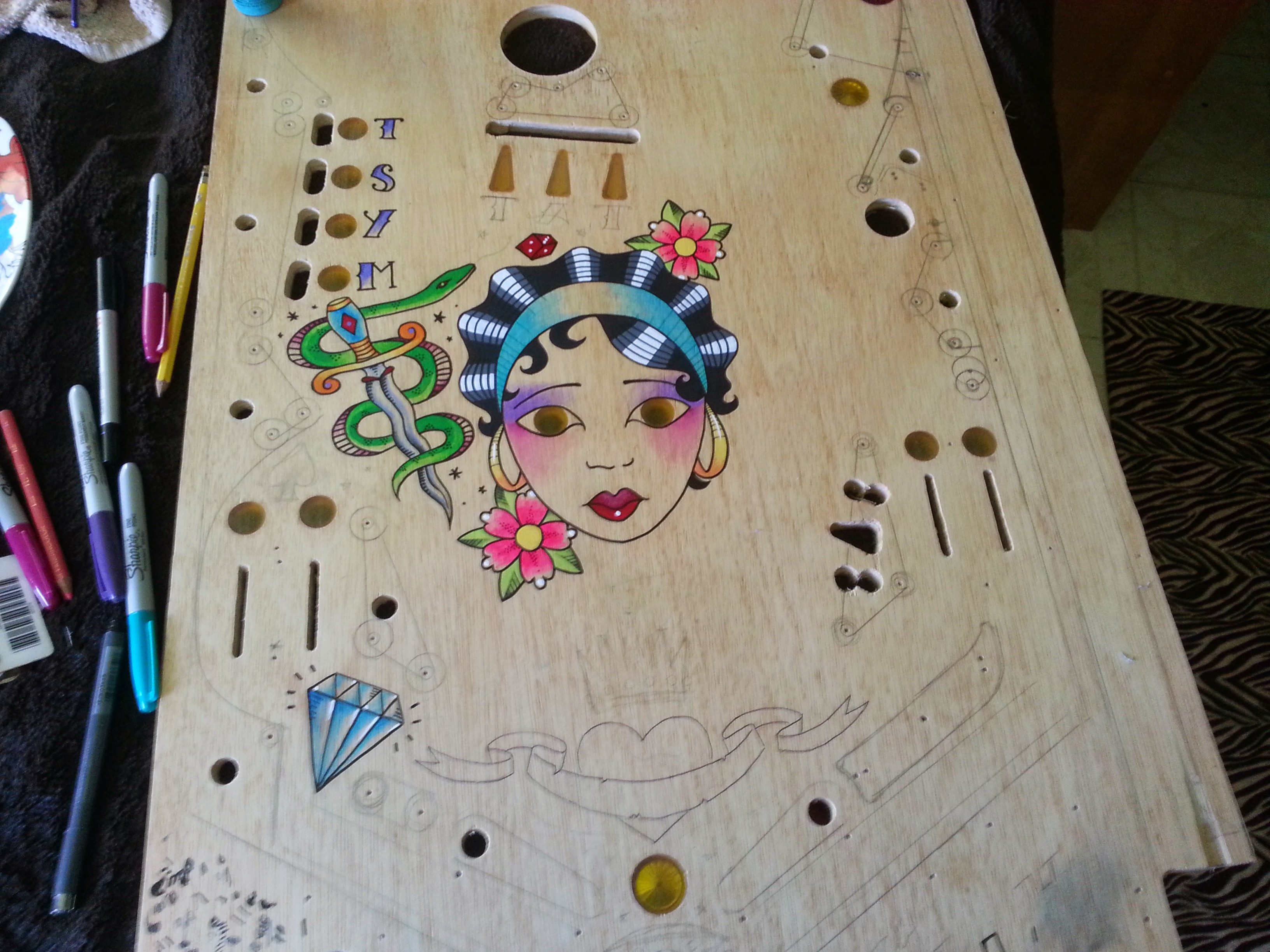Pinball Playfield